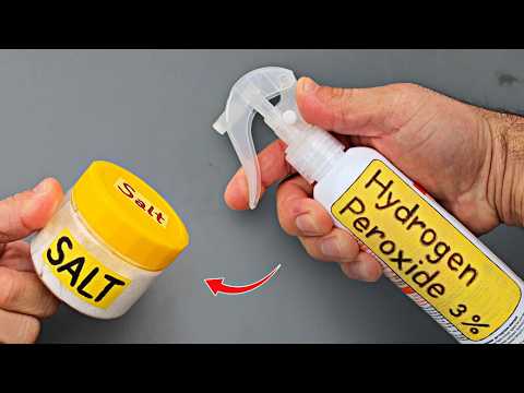 Mix SALT and HYDROGEN PEROXIDE – The Jaw-Dropping Reaction You Have to See!