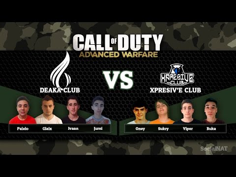 GGCUP COD Advanced Warfare Semifinal 2: Deaka Club VS XPRESIV'E Club