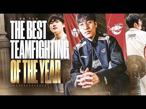 THE BEST TEAMFIGHTING ALL YEAR - AL VS TES - LPL PLAYOFFS 2025