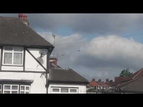 OSPREY USA MILITARY PLANES FLYING OVER London 2016