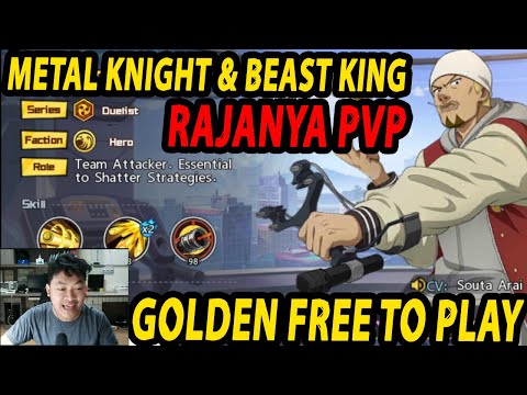 🔥🔥GOLDEN BALL KELAS LIMITED!! BUFF METAL KNIGHT & FINISHING BEAST KING - ONE PUNCH MAN:The Strongest