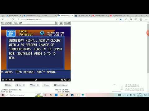 KFDI 101.3 severe weather updates