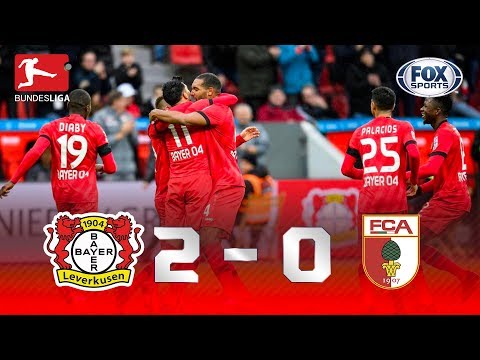 TERCEIRA VITÓRIA SEGUIDA! Melhores momentos de Bayer Leverkusen 2 x 0 Augsburg pela Bundesliga