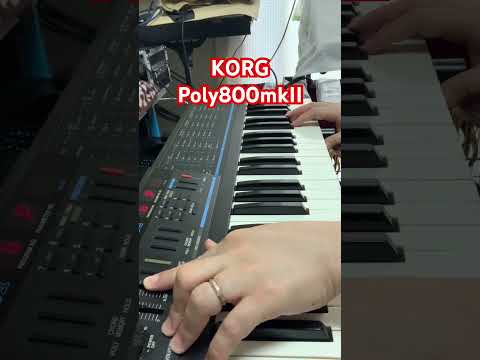 🎹 KORG Poly-800 mkII | Analog Polyphonic Synthesizer | Serviced, Battery Mod & Play-Ready image 10