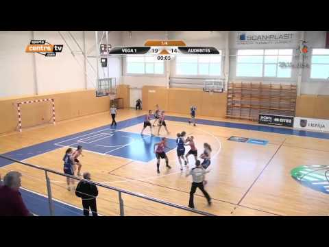 Video: ''Vega 1/Liepāja'' otrajā puslaikā salauž ''Audentes'' pretestību