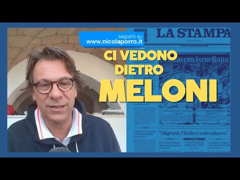 Israele, i giornali godono per Bibi? Ci vedono dietro Meloni - Zuppa di Porro 28 mar 2023