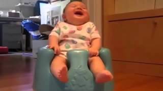NGAKAKK !! Video Bayi Tertawa Ngakak Di Jamin Biki