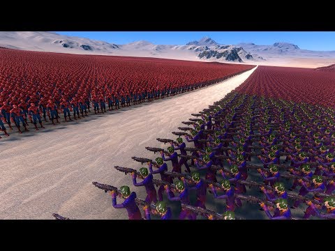 4.000 JOKERS vs 30.000 SPIDERMAN - Ultimate Epic Battle Simulator