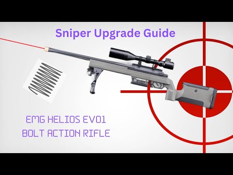 How to Upgrade Your Airsoft Sniper for Accuracy on a budget, EMG Helios Budget Build Part 2
