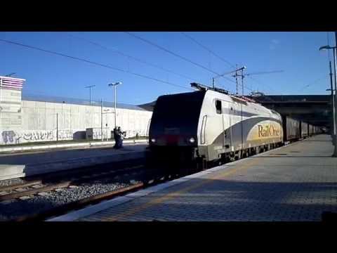 E474.102 sul MRI 67062 Maddaloni Marcianise - Tarvisio Boscoverde, in transito a Roma Tiburtina