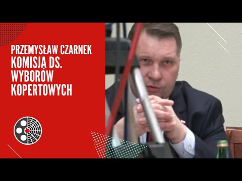 Przemysław Czarnek: Komisja o wyborach korespondencyjnych i pandemii
