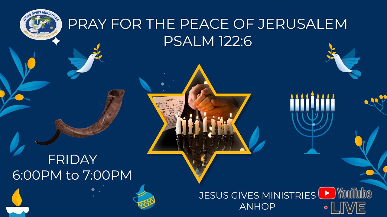 PRAY FOR ISRAEL 05/11/2021 | ANHOP | Rev. Dr. P. ARUL SELVARAJ