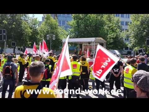 ver di Post Demo Steintorplatz Hannover 15 06 2015