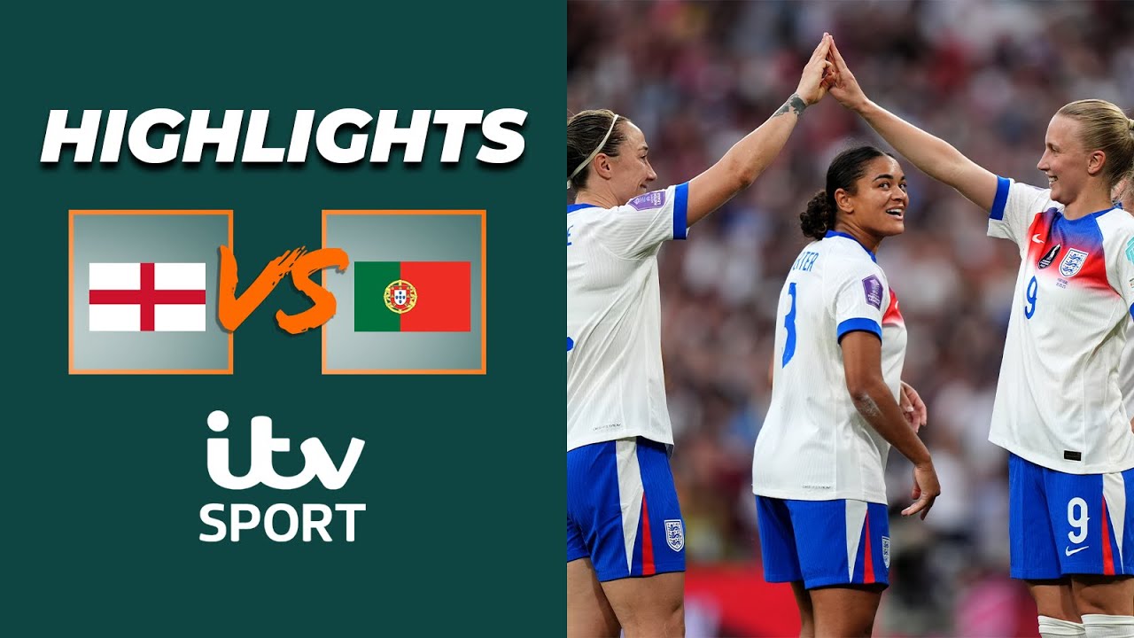 HIGHLIGHTS | Beever-Jones Scores Hat-Trick! | England v Portugal | UEFA Women's Nations League