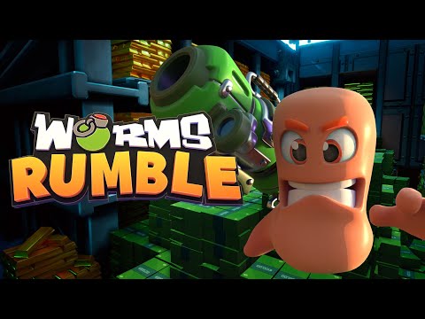 Worms Rumble Battlegrounds Bank Trailer