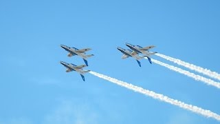 preview picture of video 'Blue Impulse Rehearsal, Gifu Air Show 2013'