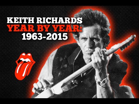Keith Richards: Year By Year Photos, 1963-2015