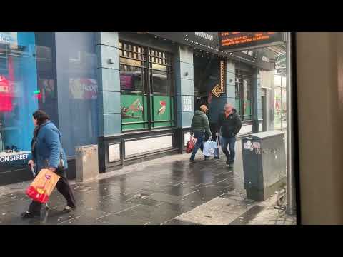 Onboard First Glasgow 37214 SF57 MKO Service 267 From City Centre to Gorbals