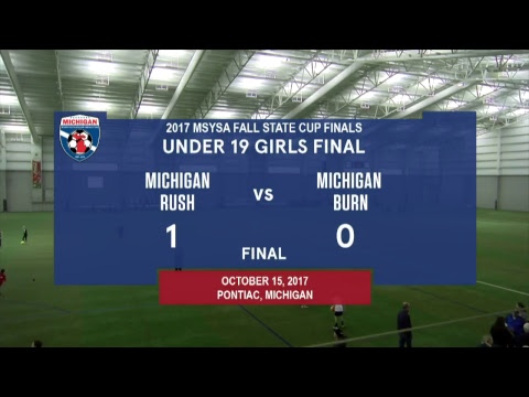 2018 MSYSA Fall State Cup Finals: U19 Girls - Field 1 - 8am