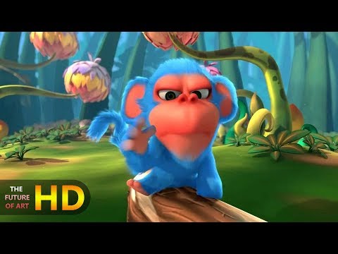 CGI 3D Animated Short Film: "Monkaa"