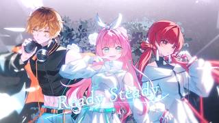ここからのえぬちとやさいちゃん好きすぎる！( ; ; ) - 【歌ってみた】Ready Steady - Giga【てんぱ×Nうさ×8歳。】