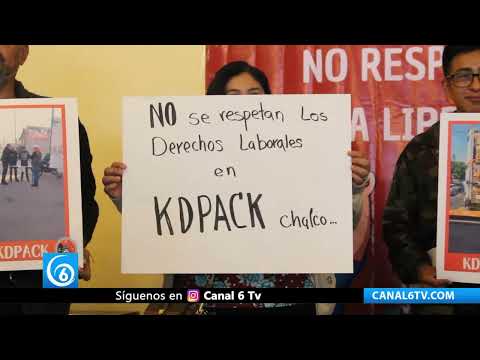 Video: Trabajadores de la empresa KDPACK denuncian despidos e irregularidades laborales