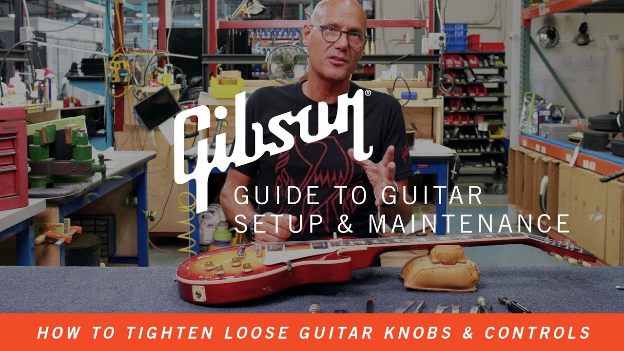 How To Tighten Loose Guitar Knobs and Controls - YouTube