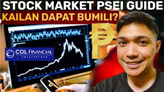 🇵🇭🇯🇵WHEN TO BUY STOCKS IN THE STOCK MARKET PHILIPPINES,PERFECT TIMING TO BUY | COLFINANCIAL TUTORIAL