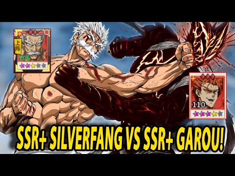 🔥🔥SSR+ SILVERFANG VERSUS SSR+ GAROU [GURU VS MURID] ADU GENGSI! - ONE PUNCH MAN:The Strongest