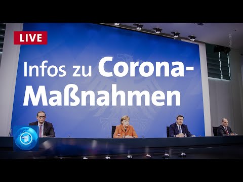 Pressekonferenz: Bund und Länder beschließen schärfere Corona-Maßnahmen