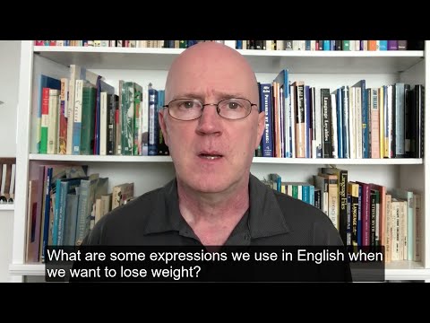 How to Talk About Losing Weight in English