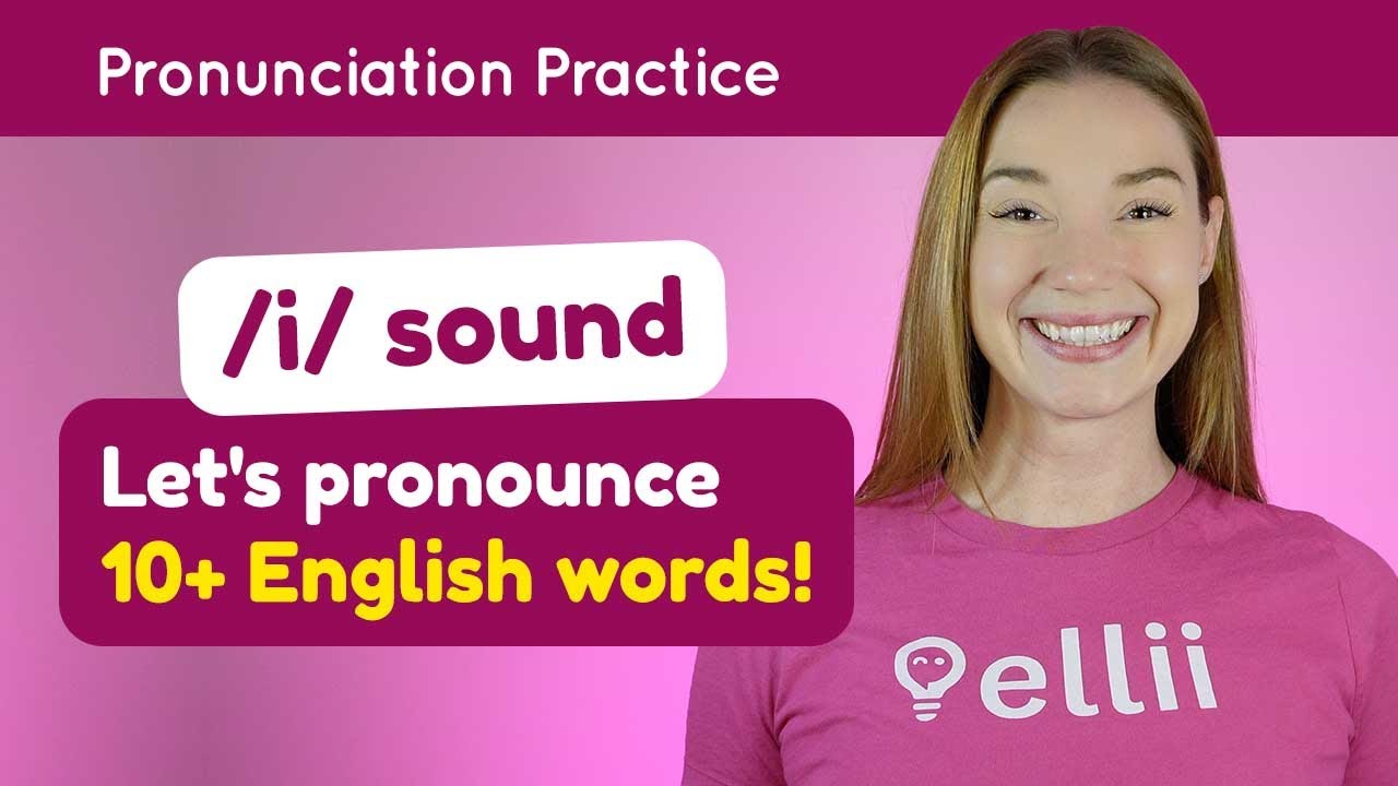 Practicing /i/ – English Pronunciation Lesson (Part 2)