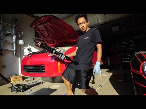 Drift-Spec Coilover Install - Nissan 350Z BC Racing