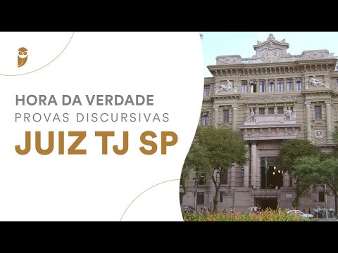 Curso Hora da Verdade Provas Discursivas - Juiz TJ SP: Direito Processual Civil