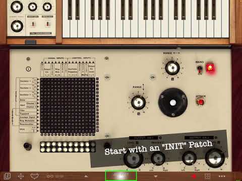 Using a CV ENV File to Add a Punchy Envelope to an iVCS3 Bass Preset...