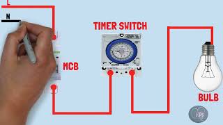 Light bulb timer switch wiring diagram connection@kalutecpowersolutions9523
