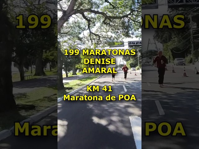 199 maratonas da Denise Amaral #maniadecorrida #maratonadepoa #maratonadeportoalegre