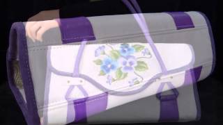 Amy Butler Pansy Blossom Handbag