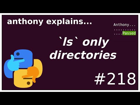 Ls Directories Only