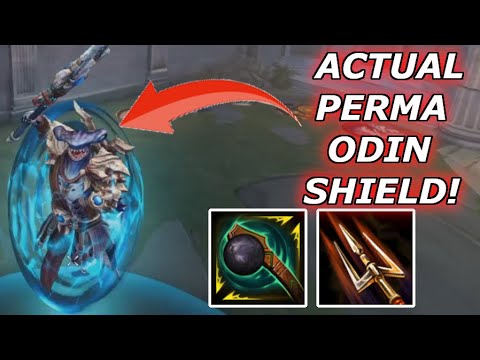 Permanent Odin Shield Makes You Immune To Damage! - Season 8 Ranked 1v1 Duel - SMITE