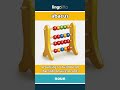 abacus - a counting tool with beads... video thumbnail