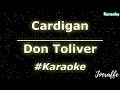 Don Toliver - Cardigan (Karaoke)