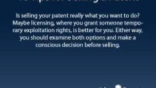 Sell a Patent