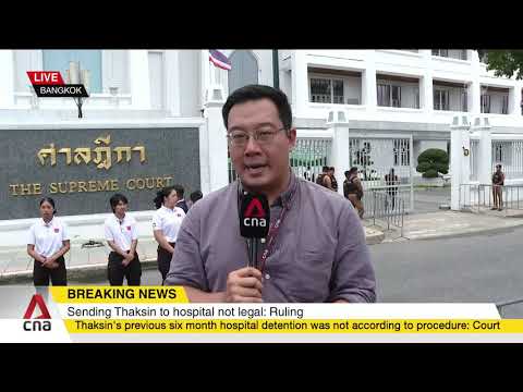 Thaksin Shinawatra sentenced to one year in jail by Supreme Court