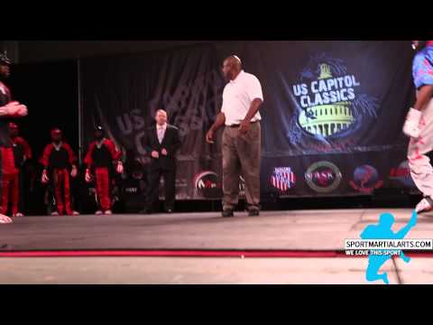 Sheldon Wray vs Avery Plowden - Team Sparring Round 1 - 2014 US Capitol Classics & China Open