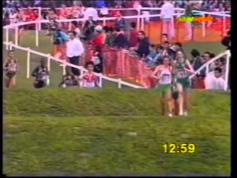 Albertina Días wins World Cross Country Championship Amorebieta 1993