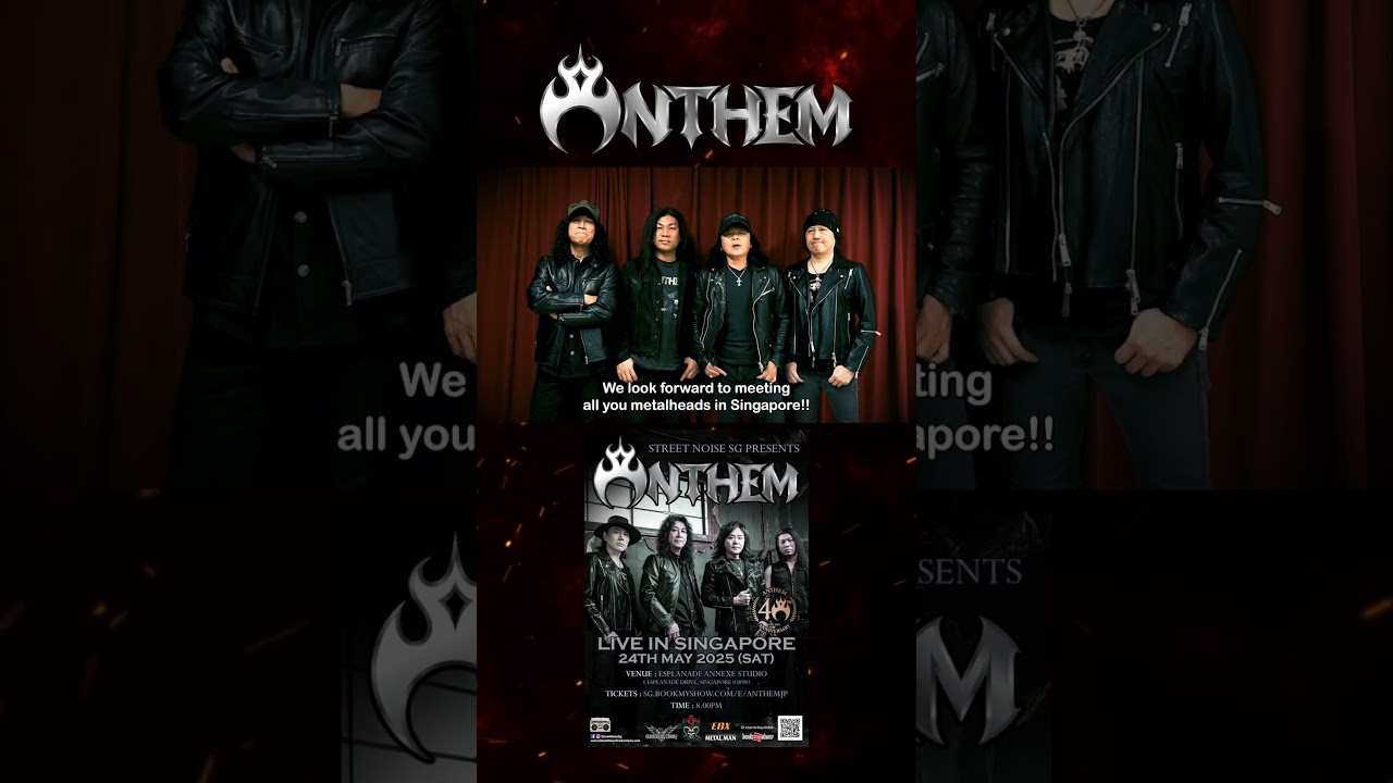 ANTHEM - Video Message to Singapore Fans! #shorts