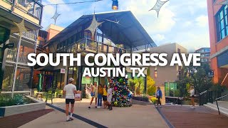 Exploring South Congress Ave in Austin, Texas USA Walking Tour #southcongress #austin #austinttx #tx