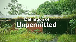 Unpermitted Structures -  Buying an unpermitted structures in Hawaii