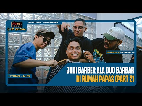 Image Jadi Barber Ala Duo Barbar Di Rumah Papas (Part 2)